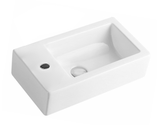 BASIN | KDK Gloss White Art Basin (Wall Hung)