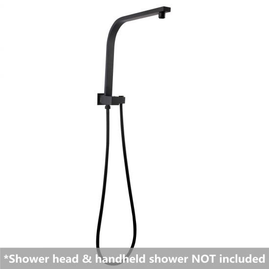 SHOWER ARM | Square Shower Station without Shower Head and Handheld Shower