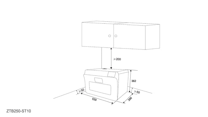 OVEN | ROBAM ST10 F/Standing Steam Oven