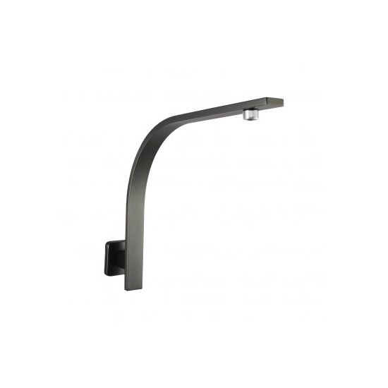 SHOWER ARM |Square Gooseneck Wall Shower Arm