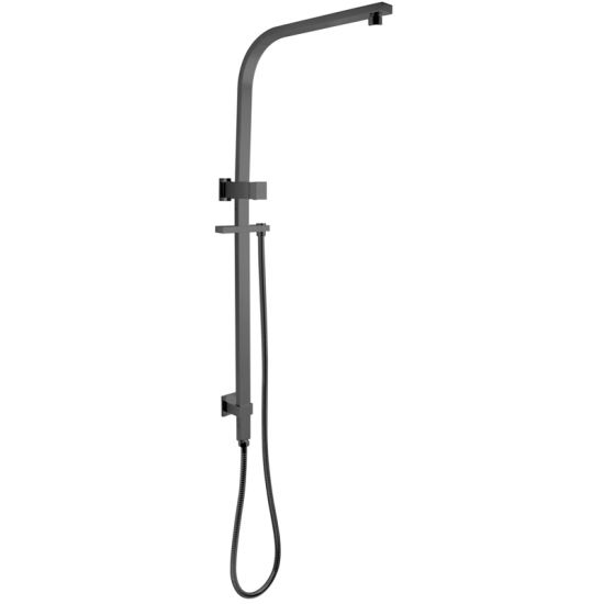 SHOWER ARM | Square Shower Station without Shower Head and Handheld Shower