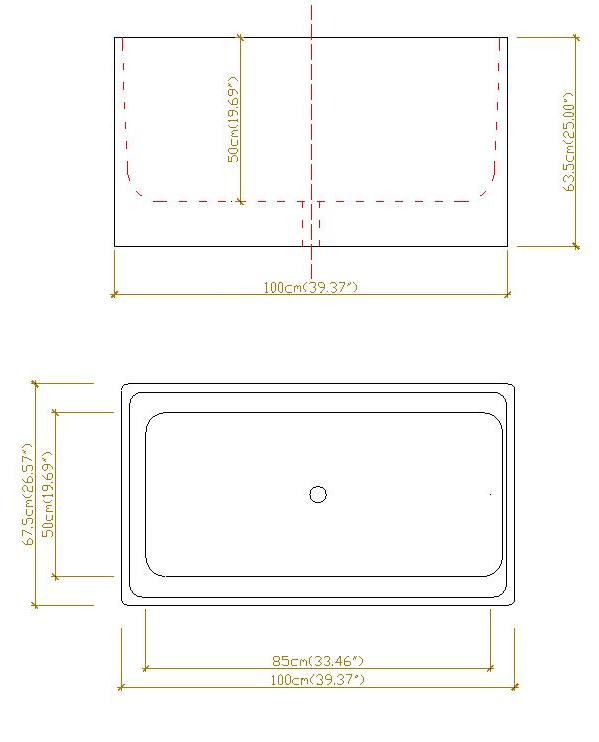 BATHTUB | KDK Theo KBT-9 Free Standing Bathtub