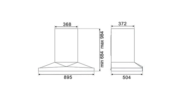 RANGEHOODS | ROBAM Hurricane MkII A837